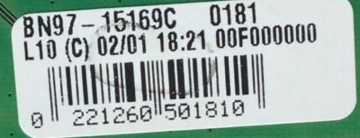 MAIN PARA MONITOR SAMSUNG / NUMERO DE PARTE BN94-13390D / BN41-02961 / BN9413390D / 13390D / BN97-15169C / NUMERO DE PANEL CY-PR236CGLV1F / MODELO C24RG50FZN - Imagen 4